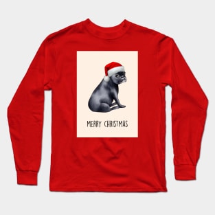 Frenchie Christmas Long Sleeve T-Shirt